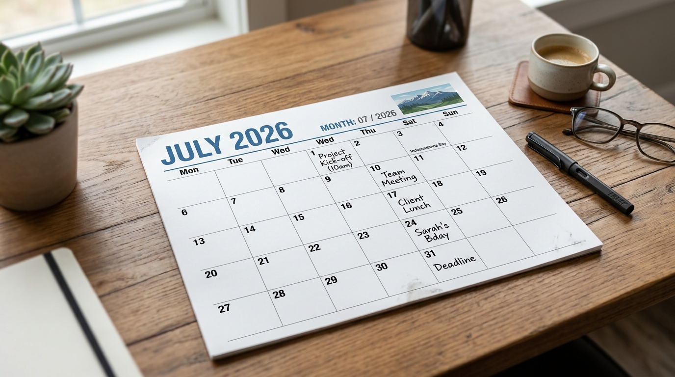 Kalender Juli 2026: Pemerintah Pastikan Tidak Ada Tanggal Merah dan Cuti Bersama